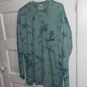 Long sleeve marble tee free size fit